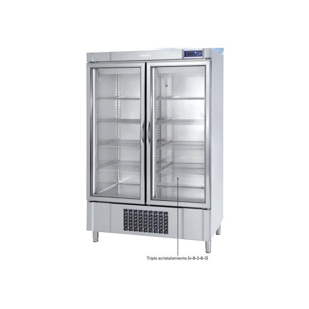 Foto 1 Armario de refrigeración Infrico puerta de cristal 500/1000 L. AEX 1000 T/F