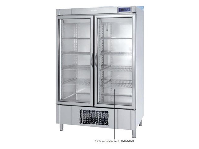 Armario de refrigeración Infrico puerta de cristal 500/1000 L. AEX 1000 T/F