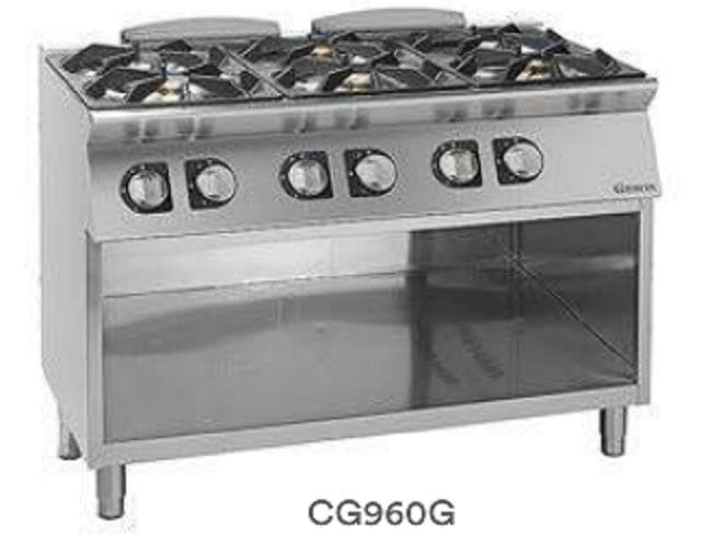 Foto 1 Cocina Giorik de 6 fuegosCG960G