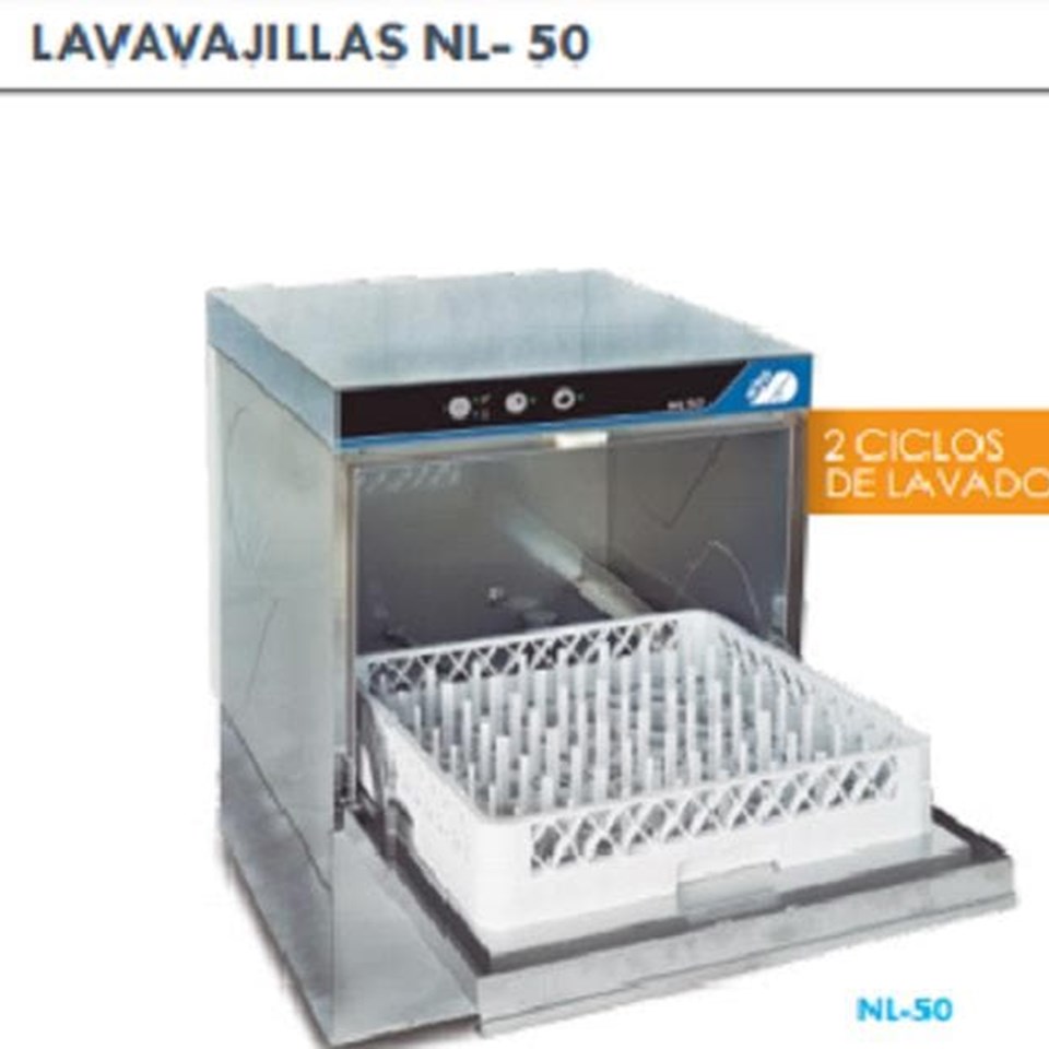 Lavavajillas industrial adler NL-50