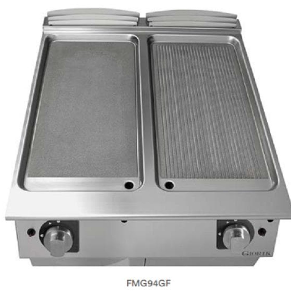 Plancha industrial de cocina fry-top Gas de Giorik FMG94GF